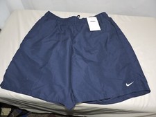 Nike Men's Essential Lap Solid 7" Swim Shorts Midnight Navy Medium
