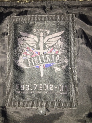 Firetrap quilted jacket in olive / Small men’s - Picture 5 of 5
