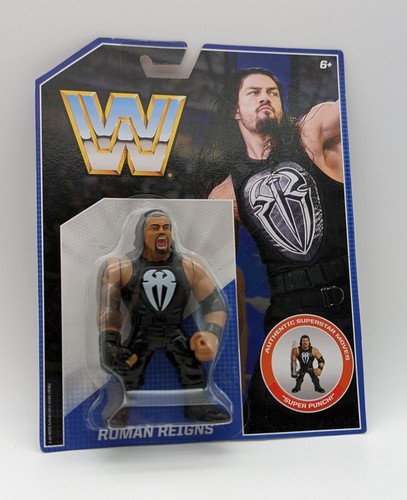 WWE Retro Series 1 Roman Reigns Action Figure w/pr...
