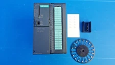SIEMENS CENTRAL PROCESSING UNIT S7-300 CPU 312C + BUS CONNECTOR