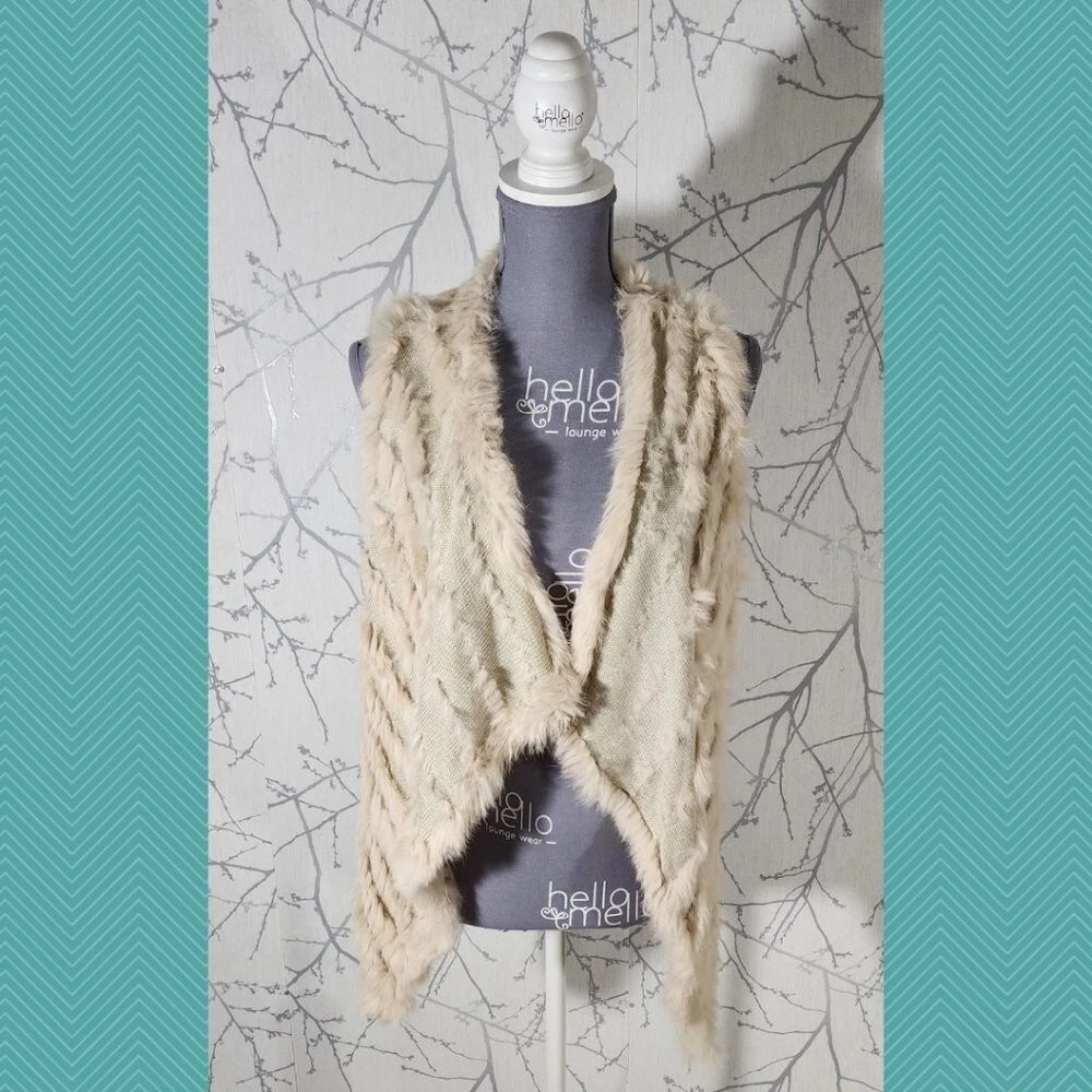 Metric knits fur best sale vest