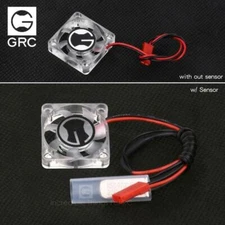 30mm*30mm*8mm Heatsink Cooling Fans with Thermal Sensor For 1/10 1/8 RC