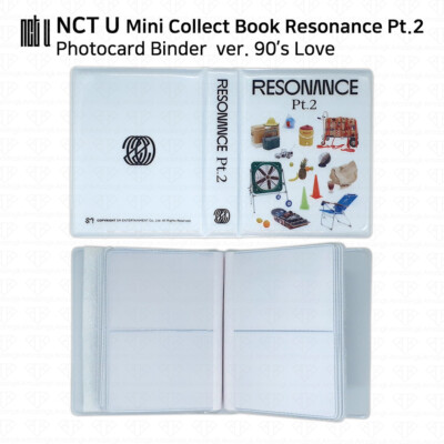 NCT U Collect Book Work It Ver. 90's love Ver. Photocard Binder