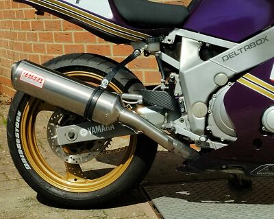 YAMAHA FZR600 EXHAUST HARRIS WORKS COLLECTION SLIP ON ROAD LEGAL
