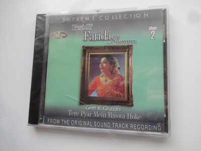 SUPREME COLLECTION ~ BEST OF FARIDA KHANUM Vol 2 ~ Pakistani geet & ghazals CD ~