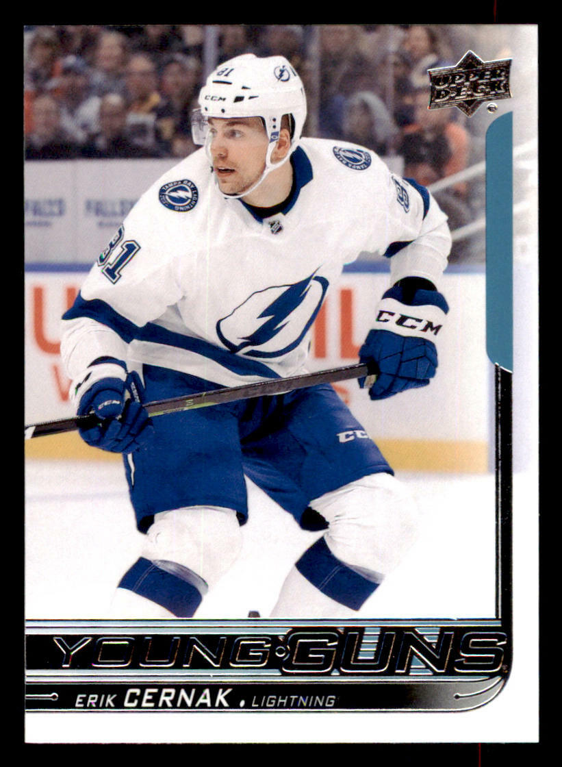 2018-19 Upper Deck #455 Erik Cernak Young Guns RC (ref 238215)