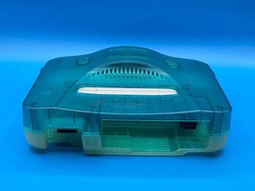 Console nintendo 64 ( Clear Blue ) BOX ( good condition ) Japanese 1996 - Picture 5 of 16