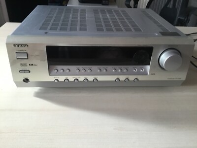 Onkyo HT-R340 Dolby Digital DTS Heimkino Receiver silber o.f.
