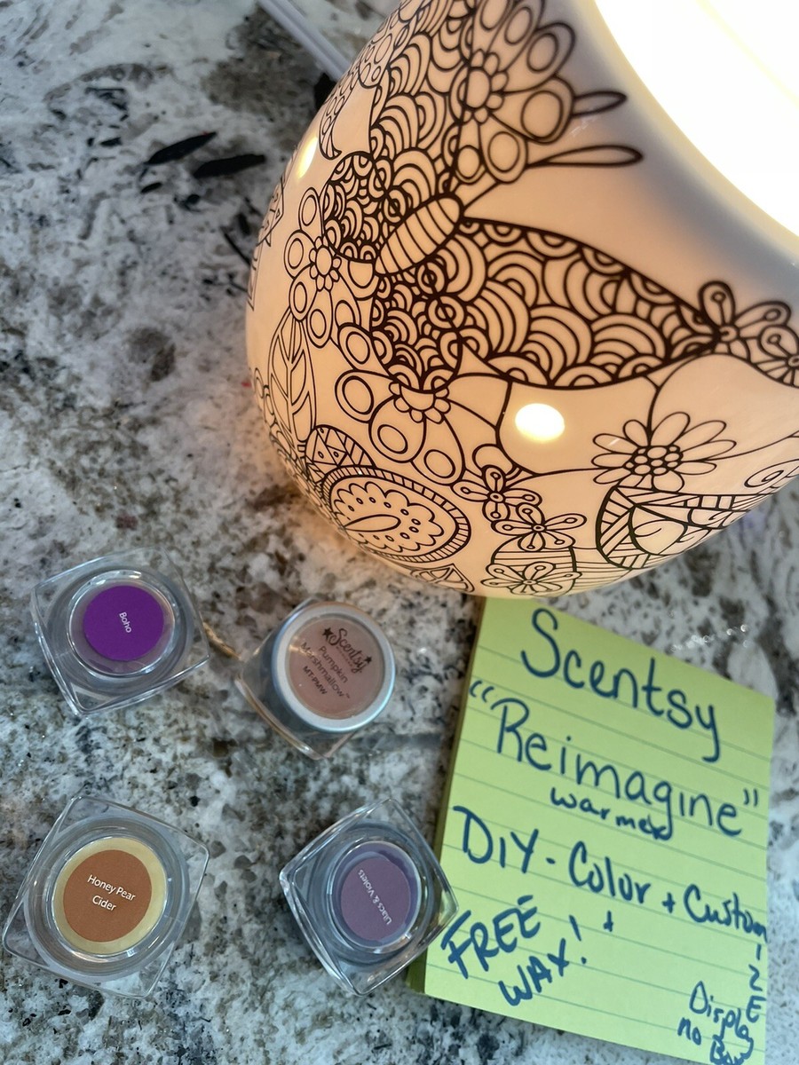 SCENTSY Warmer REIMAGINE + FREE WAX! DIY Color Customize