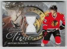 2025-26 Artifacts Artemi Panarin Threads of Time Patch #TT-AP Blackhawks JOE