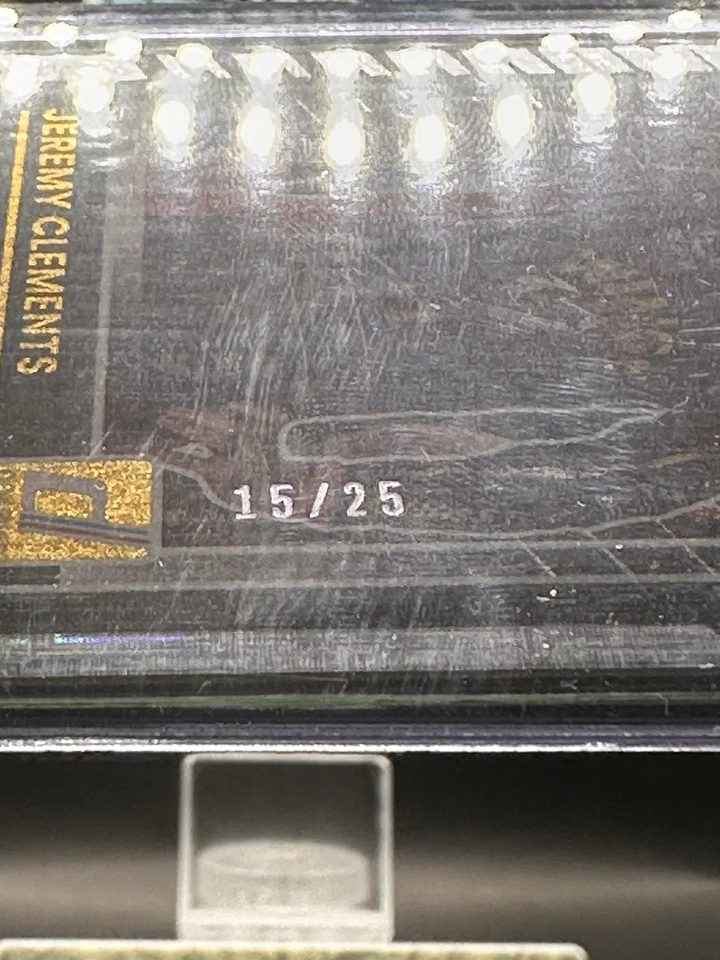 2025 Panini Donruss Racing Jeremy Clements Mojo 15/25 - Image 3 of 3