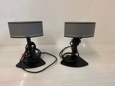 Bose Companion 5 Satellite Speakers Pair w/ Stands & Cables Left Right ONLY