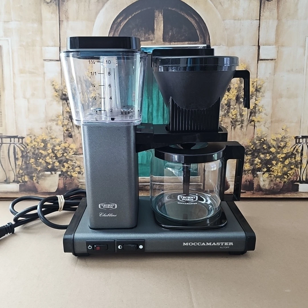 Moccamaster KBGV Select Coffee Maker Stone Grey, 10-Cup (1.25L)