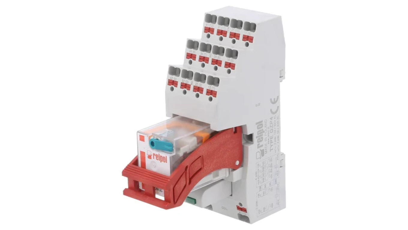 PIR2024DCM412012 Relay: Interface DPDT Coils: 24VDC 12A 12A/250VAC /T2UK
