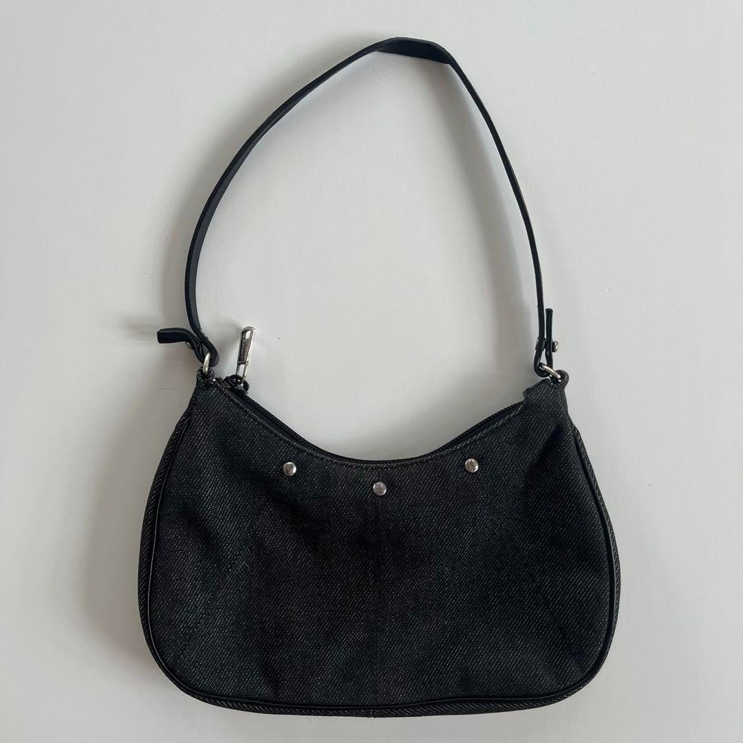 Borsa YVES SAINT LAURENT Rive Gauche denim Tom Ford epoca Mombasa blu indaco marsupio