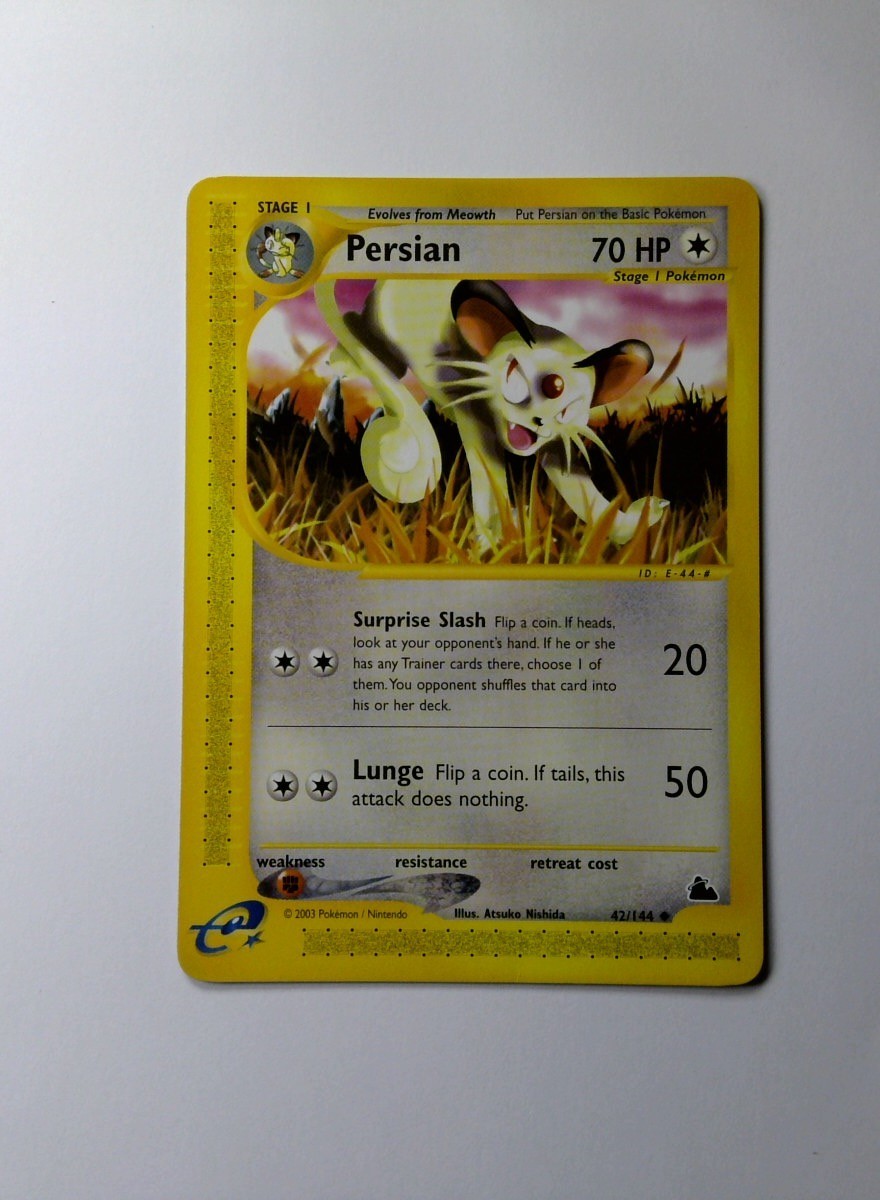 Persian 42/144 Skyridge Pokemon S386