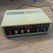 Global Specialties 6000 Frequency Counter 5Hz-650MHz Vintage Powers On GOOD