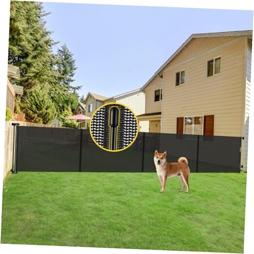 Reinforced 42” Tall x 200” Extra Wide Reinforced 42" Tall x 200" Wide Black