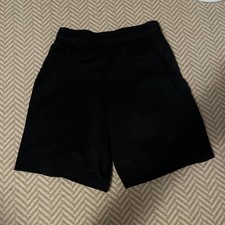Black Athletic Shorts Size Youth Medium Great Condition