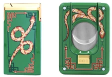 Elie Bleu Year of the Snake Lighter & Cutter, Set # 111, EBJ1582 & EBC4082, NIB