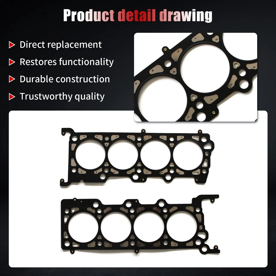 Head Gasket Set & Timing Chain Kit for 2003 Ford Explorer Ford Mustang 4.6L — 第 3/4 张图片