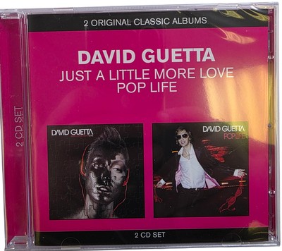 David Guetta Just a Little More Love Pop Life 2 CD Set Album EMI
