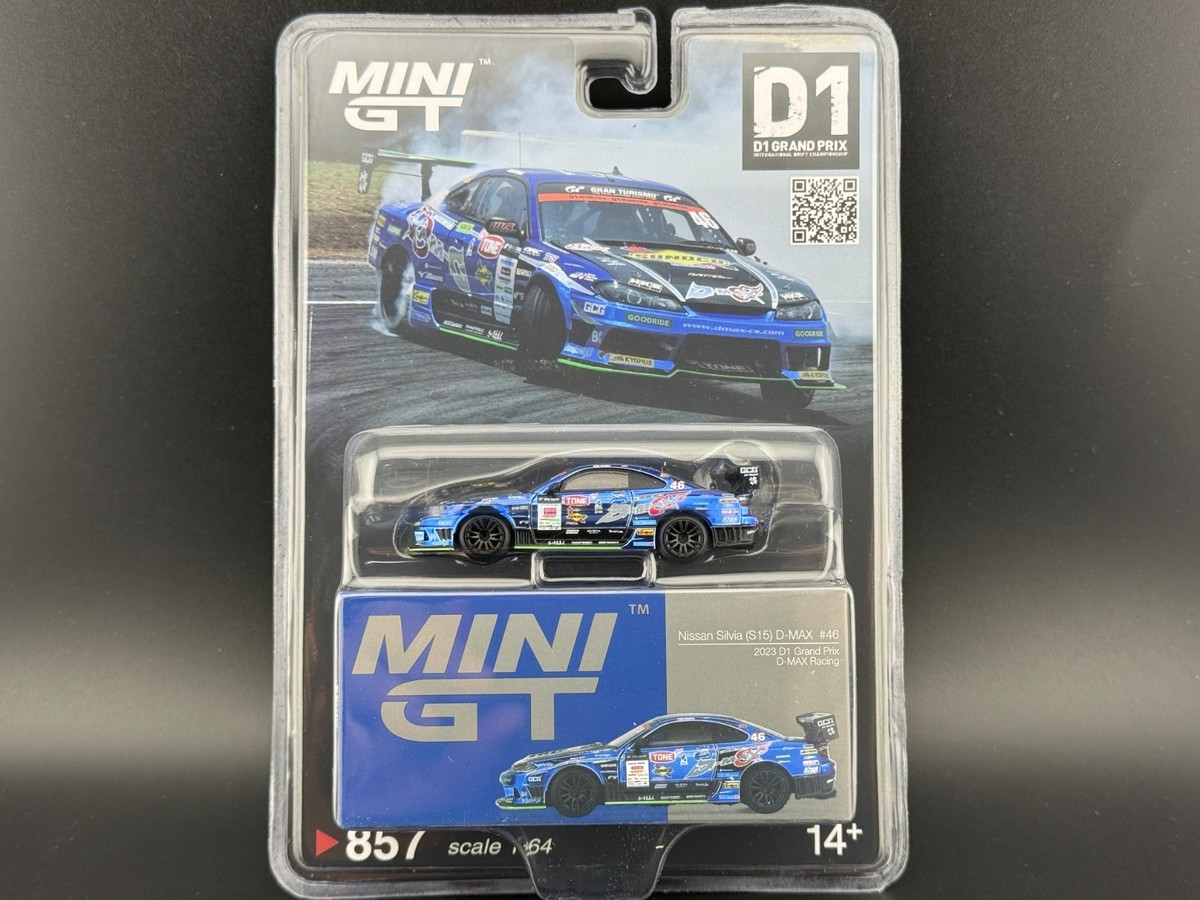 ミニGT 日産シルビア S15 D-MAX RACING #70 #46 ミニGT 日産シルビア S15 D-MAX RACING #70 #46 MINI GT 1:64