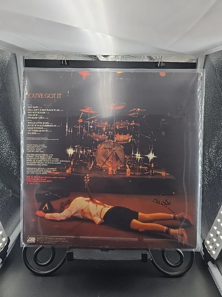 AC/DC If You Want Blood You've Got It 1978 SP SPECIALTY FIRST Press LP EX/VG+  Foto 2 de 4