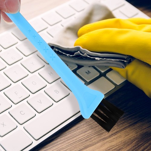 8 Pcs Cleaning Brush Nylon Crevice Handheld Portable for Computer - 第 3/12 張圖片