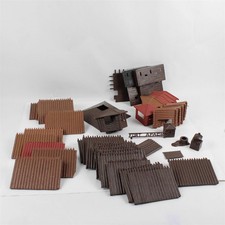 Vtg 1950's Marx Sears Heritage Fort Apache Playset Stockade Replacement Pieces