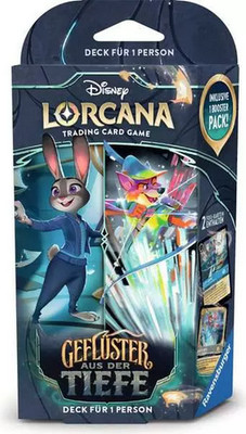 Ravensburger Disney Lorcana TCG: Geflüster aus der Tiefe - Einzelspieler Starter