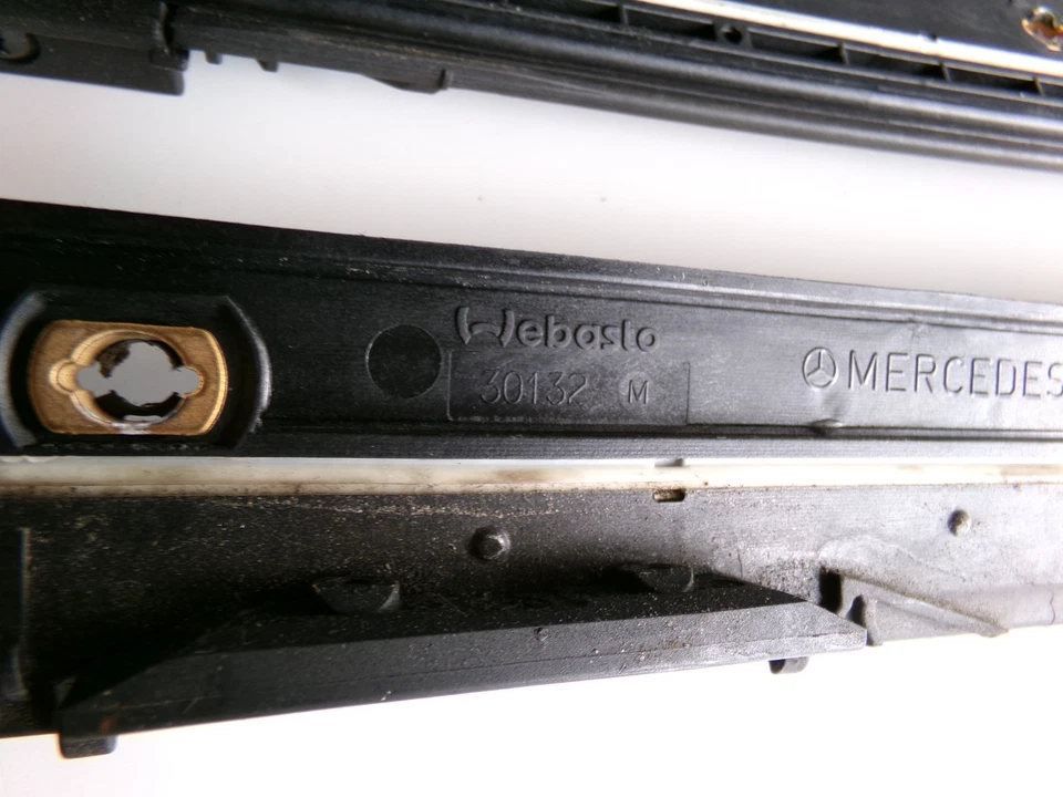 Marco de riel de cable de techo corredizo 00-06 Mercedes Benz W220 S430 S500 S55 AMG Foto 4 de 4