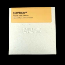 Haus Labs Bio-Blurring Loose Setting Powder “Golden” Full Size Talc-Free NEW