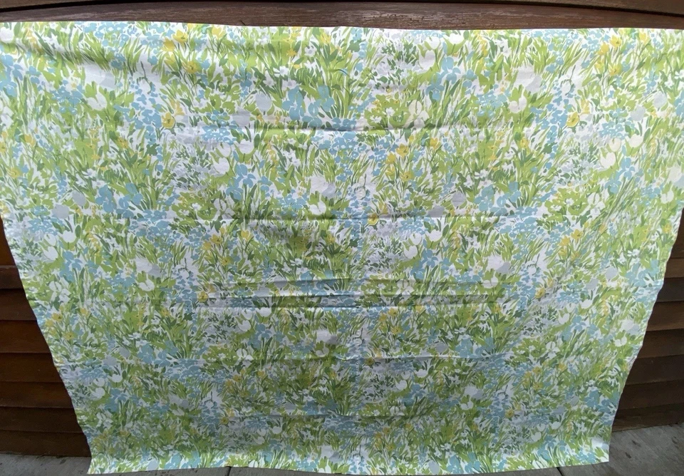 Винтажная хлопковая занавеска для душа с цветочным узором удлиненная ванна с когтями ручной работы 102 дюйма - Изображение 3 из 4