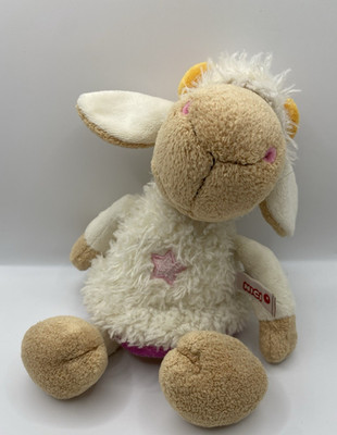 Kuscheltier Schaf Nici 25cm Kleid Stern Plüschtier Stofftier Sheep