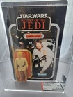 1984 Kenner Star Wars ROTJ  Unpunched LUKE SKYWALKER (GUNNER PHOTO) AFA 80 Y-NM