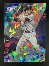 2017 PANINI BLACK FRIDAY DANSBY SWANSON RC ROOKIE CRACKED ICE #D 18/25