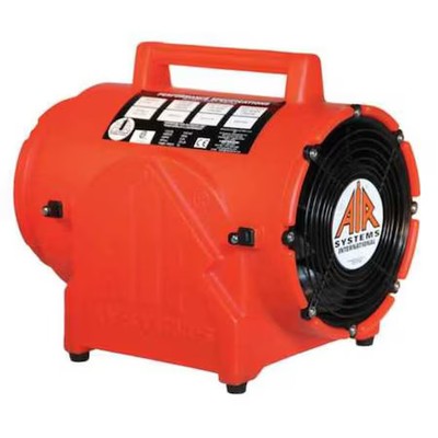 Air Systems Intl Cvf-8Dc Conf. Space Fan, Axial, 1/4Hp, 8 In., 12Vdc