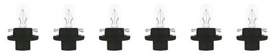 6x OSRAM ORIGINAL BX8.4d 12 V/1,2 W tiefschwarz