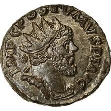 M&uuml;nze, Postumus, Antoninianus, 260-269, Uncertain Mint, Gallic imitation, SS+