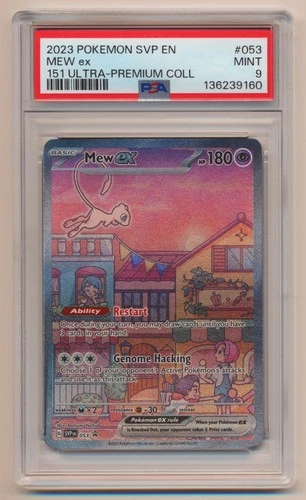 PSA 9 Pokemon Black Star Promo Mew EX SVP EN #053 MINT Condition!!