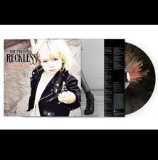 The Pretty Reckless Light Me Up Black Marble Splatter Vinyl Record LP New Sealed