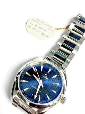 Omega Seamaster Aqua Terra 150M Blue Dial Men's Watch 220.10.41.21.03.001