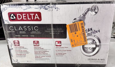 #ad #ad Delta 132900 A WS Monitor Classic 5 Spray Shower Faucet w Stops and Valve Chrome $68.95