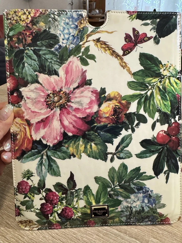 Dolche Gabbana Leder iPad Tablett Hülle Tasche ca. 20x 24,5