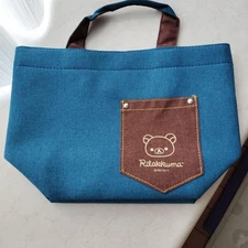 Rilkkum Tote Bag with Pocket, Stylish Large Handbag, Used