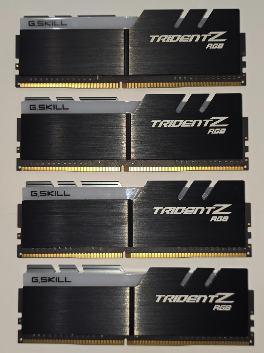 ✓✓ G.SKILL TridentZ RGB 32GB (4x8GB) 4000 MHz *15-16-16-36* DDR4