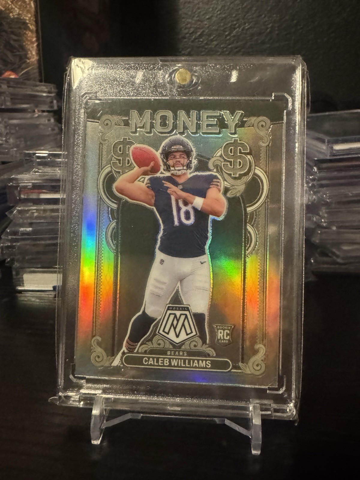 Panini 2024 Mosaic Money Rookie Insert Caleb Williams #7 Bears NFL ICE MAN