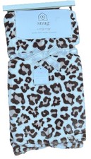 SNUG Plush Baby Blanket Cheetah Leopard Animal Print Super Soft Cozy New