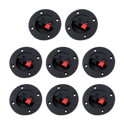 T Tulead Speaker Box Terminal Cups Round Stereo Cup Connectors 2 Positions 2....